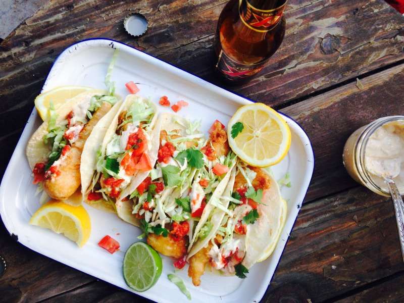 Beer Battered Fish Tacos – Hook-Eze USA