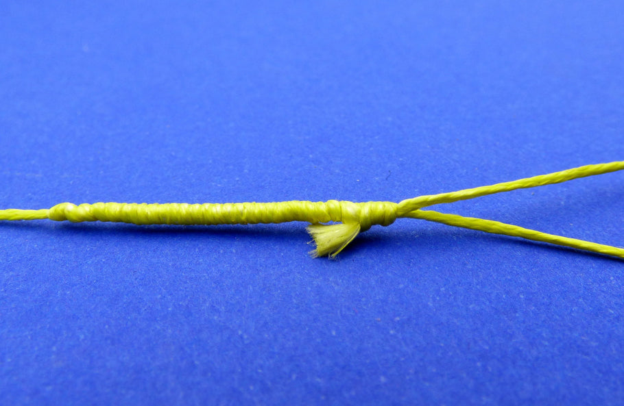 How to tie the Bimini Twist with braided line & just two hands!