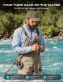 HookEze Wearable Fishing Rod Holder with Hook Clip
