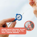 HookEze Fishing Knot Tying Tool Larger Model (Twin Pack)