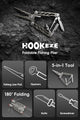 HookEze Folding Fishing Pliers | With Belt Pouch & Lanyard