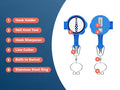 HookEze Fishing Knot Treble Hook Tying Tool | Pack of 2