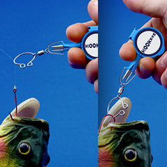 HookEze Fishing Knot Treble Hook Tying Tool