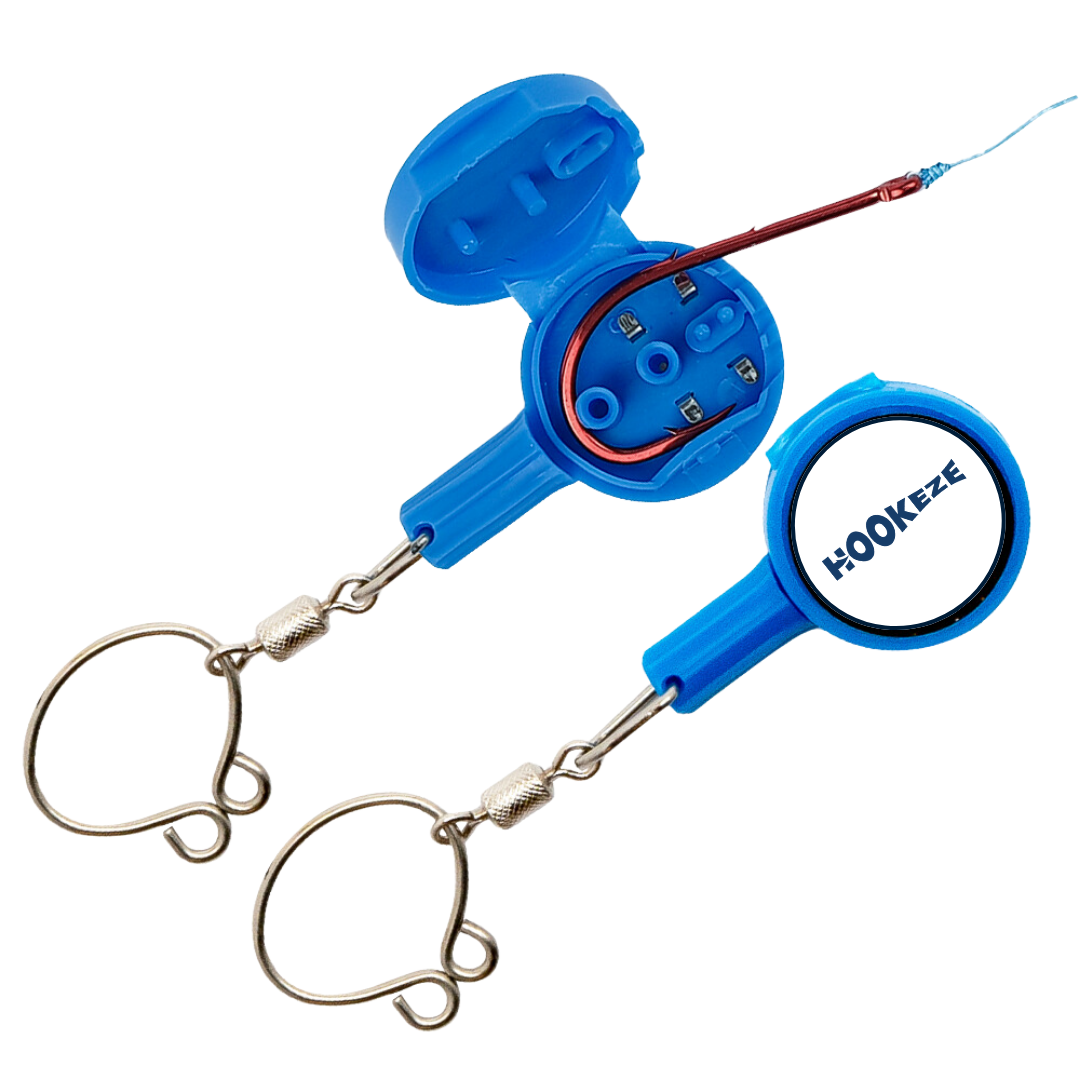 HookEze Fishing Knot Tying Tool (Standard) | Pack of 2