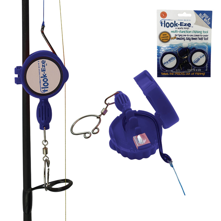 HookEze Fishing Knot Tying Tool Larger Model (Twin Pack) – Hook-Eze Pty Ltd