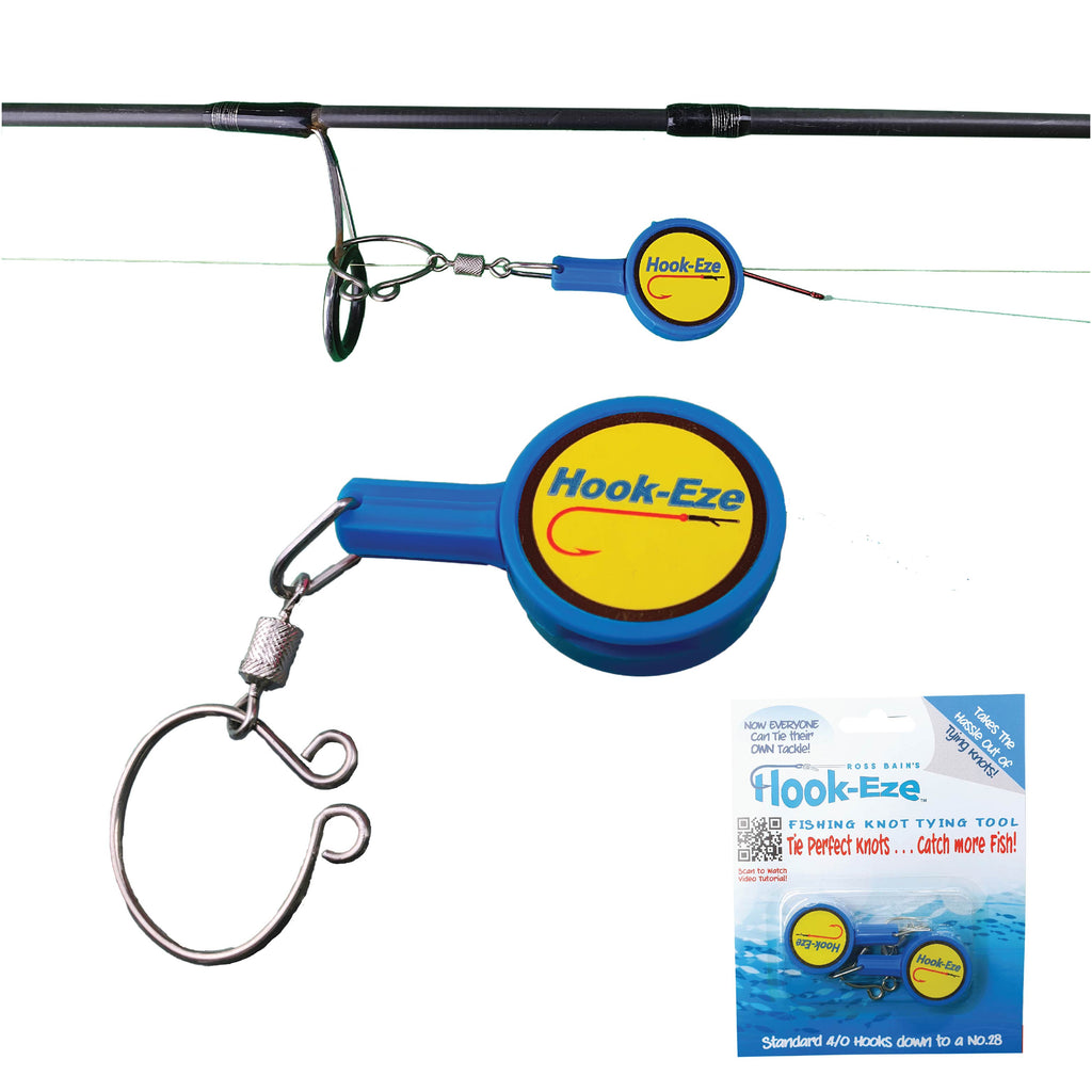 HookEze Fishing Knot Tying Tool (Twin Pack)