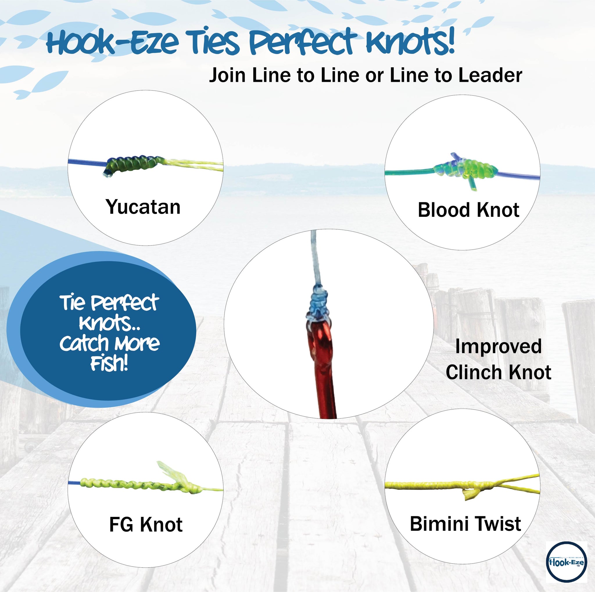Hook-Eze Knot Tying Tool Larger Model 3x Twin Pack